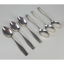 [2119040] 6er Set Kierdorf Solingen 100er Silber Auflage versilberte Esslöffel 20,6 cm Bild 2