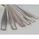 [2119040] 6er Set Kierdorf Solingen 100er Silber Auflage versilberte Esslöffel 20,6 cm Bild 4