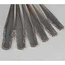 [2119041] 6er Set Kierdorf Solingen 100er Silber Auflage versilberte Essgabeln 18,7 cm Bild 3