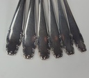 [2119042] 6er Set Paul Wirths Rokoko 100er Silberauflage versilbert Kuchengabeln 15,3 cm Bild 4
