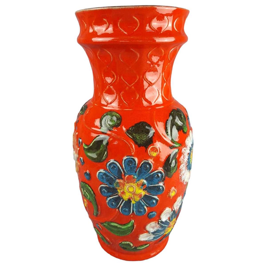 [458138895] Bodenvase 41,5 cm Bay Keramik Einzelteile W.Germany gebraucht - gut Bild 2