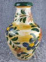 [458138896] Vase Bodenvase Bay Keramik Blumendekor W.Germany Bild 2
