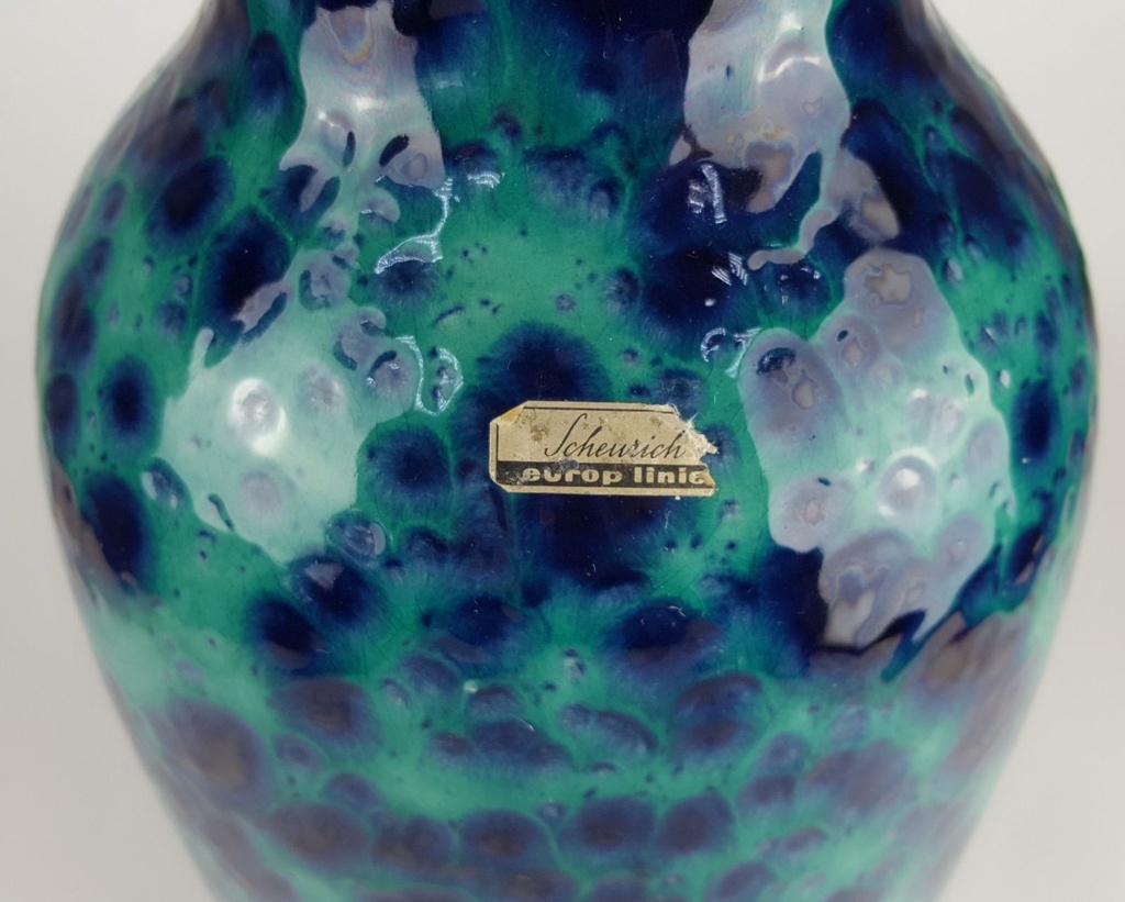 [458138900] Vase W.Germany 41 cm Kobaltblau gebraucht - gut Bild 3