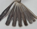 [2119043] 8er Set Kierdorf Solingen 100er Silber Auflage versilberte Teelöffel 14 cm Bild 4