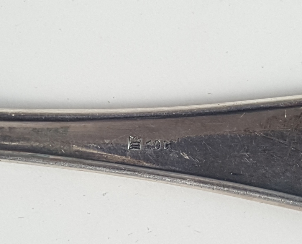 [2119043] 8er Set Kierdorf Solingen 100er Silber Auflage versilberte Teelöffel 14 cm Bild 6