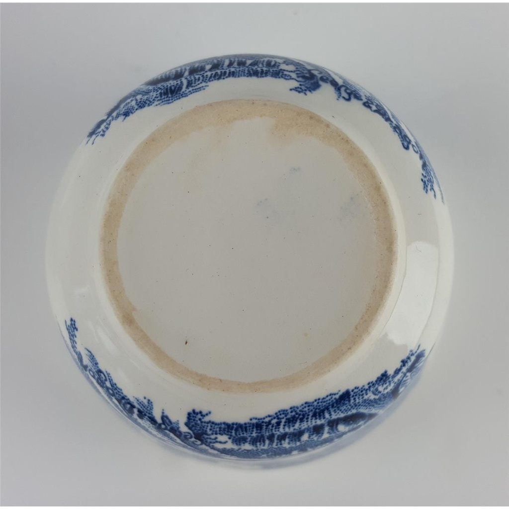 [458138939] Zuckerdose Zuckerschale Englische Keramik Blau gebraucht - gut Bild 6