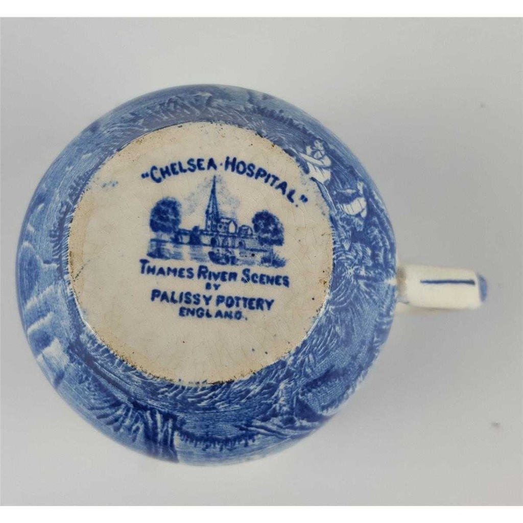 [458138941] Kaffeetasse Palissy Thames River Scenes Blau England gebraucht - akzeptabel Bild 7