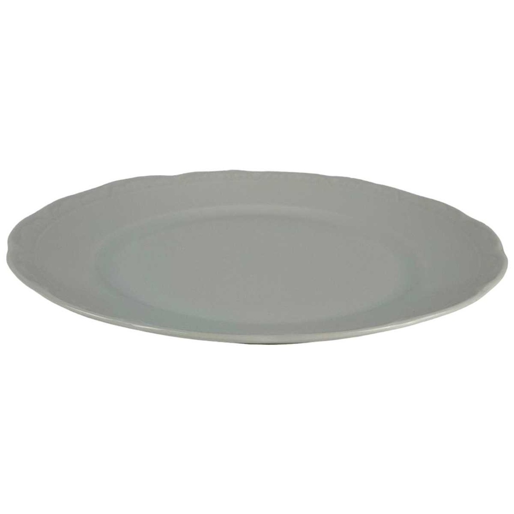 [458138948] Kuchenteller Dessertteller 19,5 cm Mitterteich Unbekannte Formen Relief weiß Bavaria gebraucht - gut Bild 2