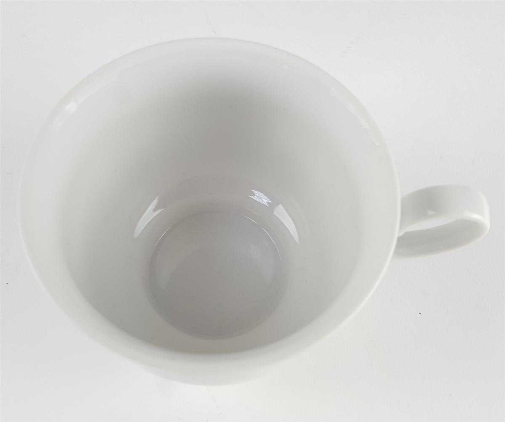 [458138950] Kaffeetasse Mitterteich Unbekannte Formen Relief weiß Bavaria gebraucht - sehr gut Bild 4