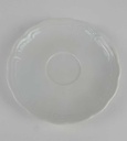 [458138951] Untertasse 14,4 cm Retsch Wunsiedel Relief weiß gebraucht - gut Bild 3