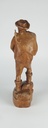 [458138952] Holzfigur Holzskulptur Nachtwächter mit Laterne H 43 cm Bild 3