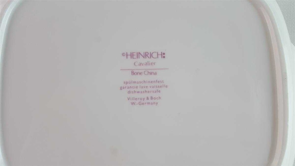 [45813897] Ragoutterrine Suppenterrine Suppenschüssel Servierschüssel Villeroy & Boch Heinrich Cavalier gebraucht - neuwertig Bild 6