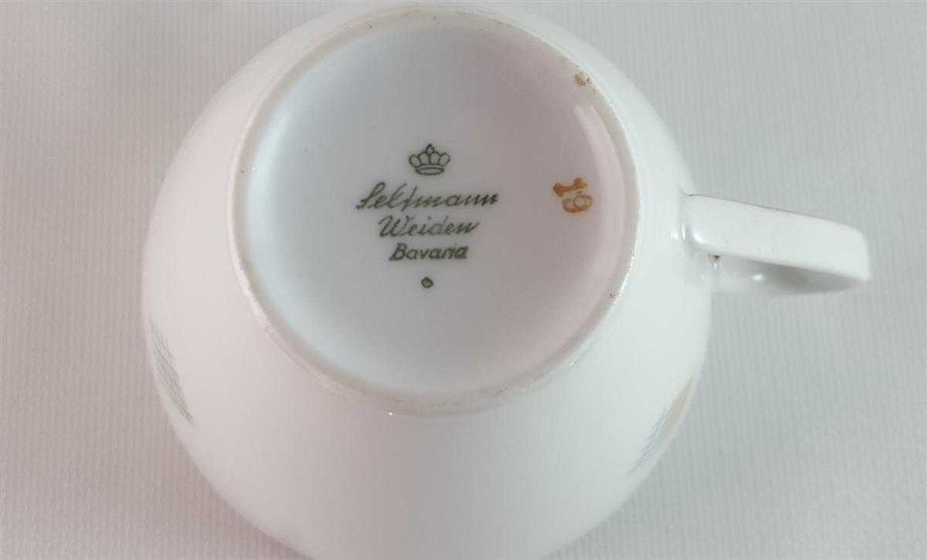 [45813898] Kaffeetasse Tasse Seltmann Weiden Liane Rautendekor 23559 gebraucht - akzeptabel Bild 4