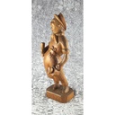 [458138982] Holzfigur Holzskulptur Mann mit Weinglas Weintrinker H 51 cm Bild 4