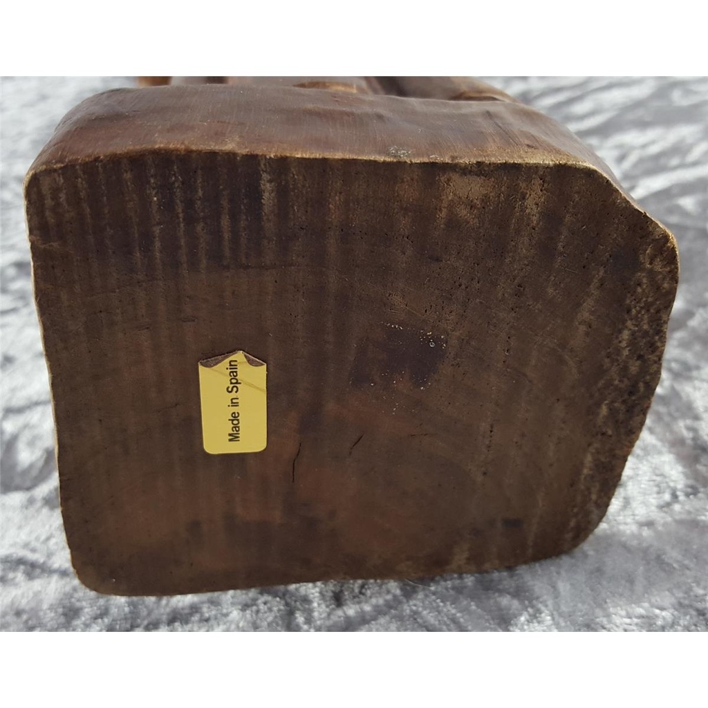 [458138985] Holzfigur Holzskulptur Mönch mit Weinkelch Spain H 38,3 cm Bild 8