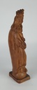[458138990] Holzfigur Holzskulptur Maria mit dem Kind H 42,5 cm Spanien Bild 3