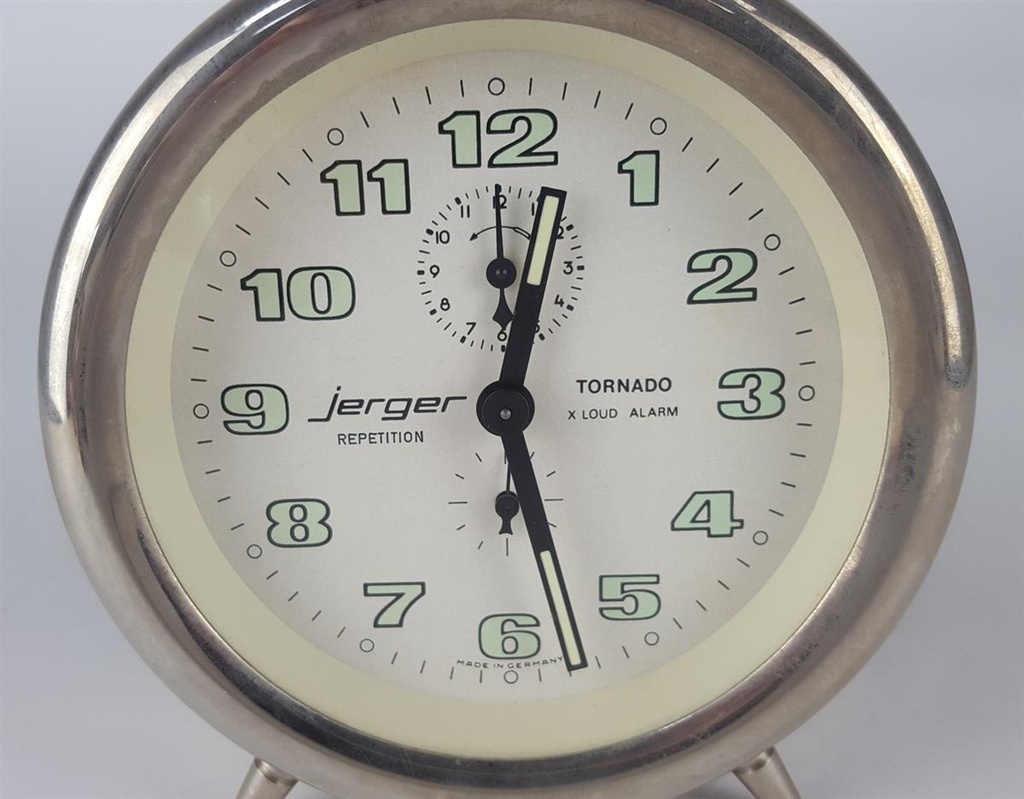 [458138994] Tischuhr 16,7 cm Jerger gebraucht - gut Bild 2