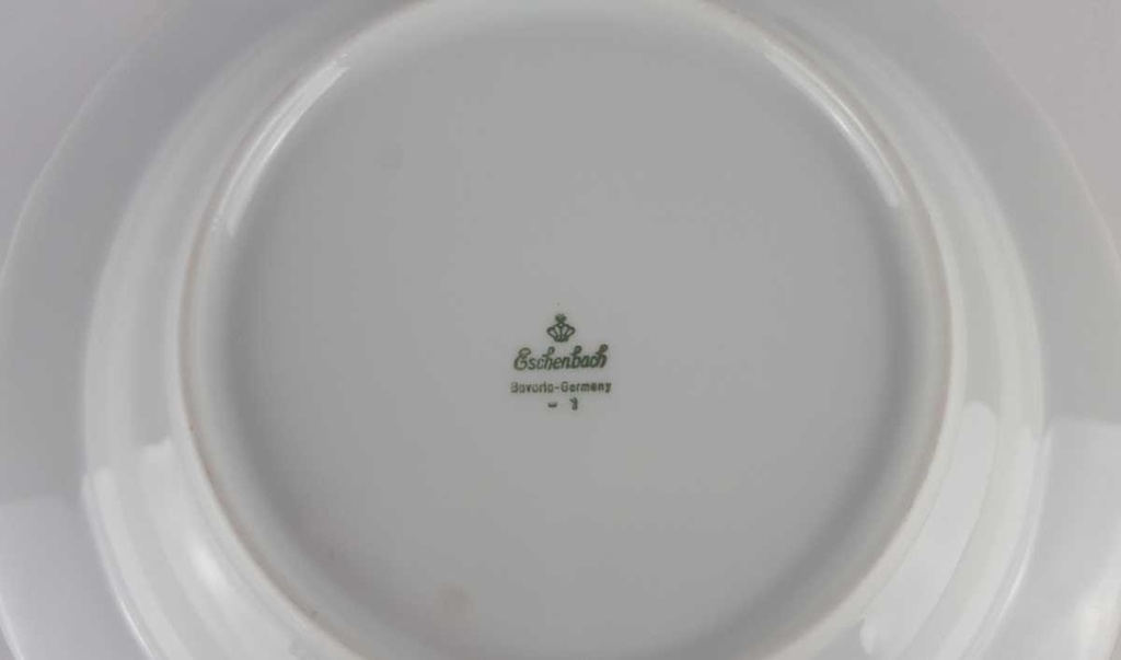 [458139036] Suppenteller Teller 21,7 cm Eschenbach Bayreuth Botanica gebraucht - gut Bild 4