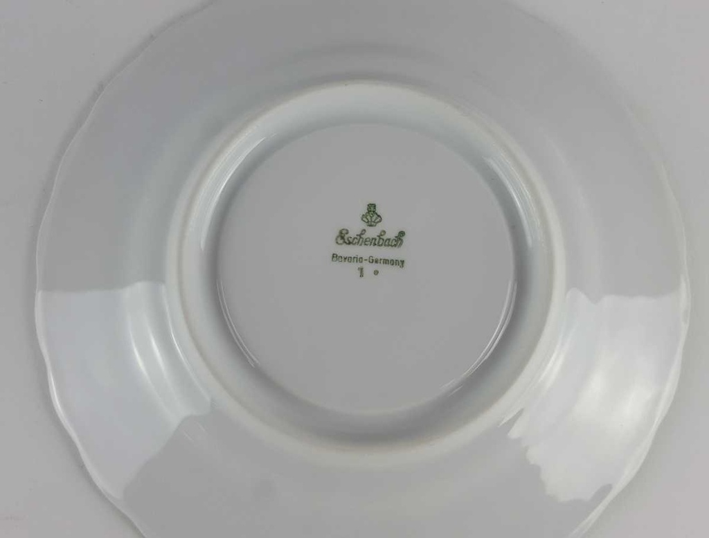 [458139037] Untertasse für Kaffee 15 cm Eschenbach Bayreuth Botanica gebraucht - gut Bild 4