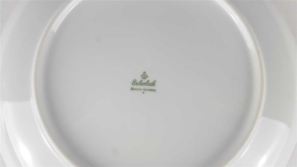 [458139058] Speiseteller Essteller 23,6 cm Eschenbach Weiß Bavaria gebraucht - gut Bild 5
