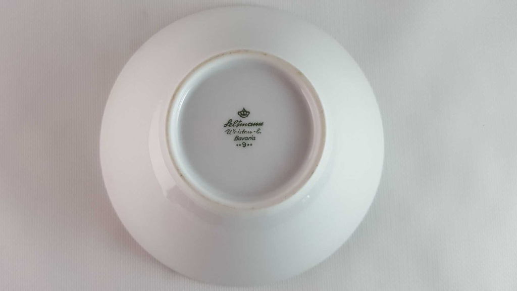 [45813908] Salatschale 13,5 cm Seltmann Weiden Doris Bayerisch Blau gebraucht - gut Bild 4