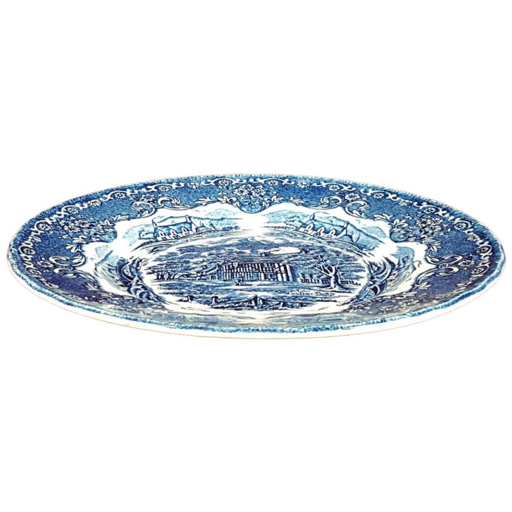 [458139080] Kuchenteller Dessertteller 20,5 cm Grindley English Country Inns Blau gebraucht - gut Bild 2