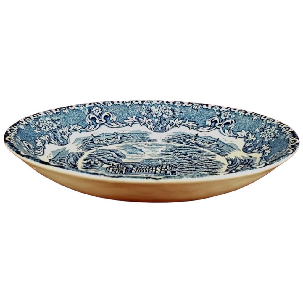 [458139081] Untertasse für Kaffee 14,5 cm Grindley English Country Inns Blau gebraucht - gut Bild 2