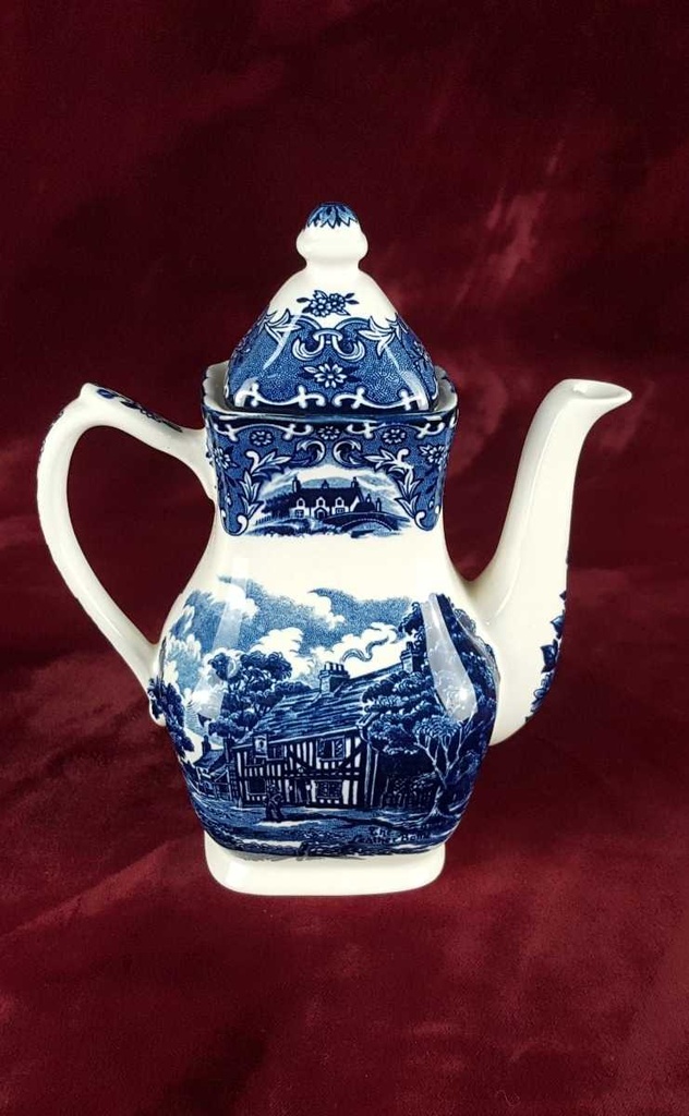 [458139082] Kaffeekanne 0,4 L Grindley English Country Inns Blau gebraucht - gut Bild 4