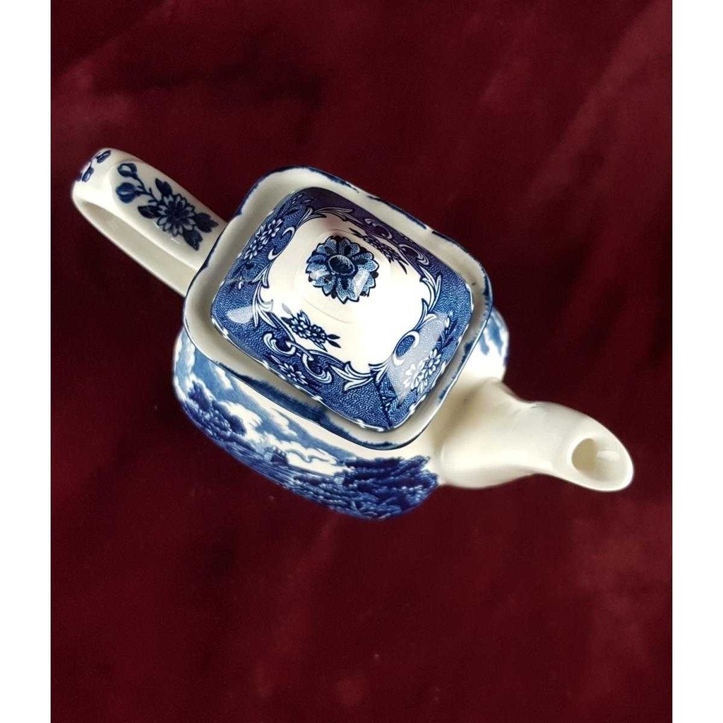 [458139082] Kaffeekanne 0,4 L Grindley English Country Inns Blau gebraucht - gut Bild 5