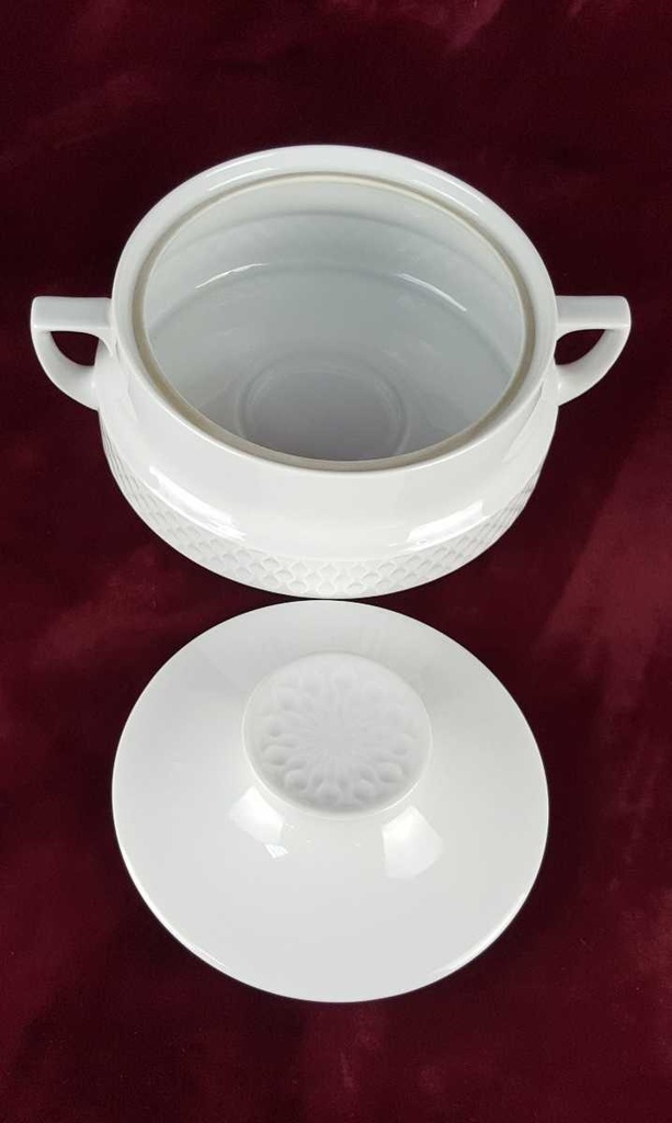 [458139089] Suppenterrine Terrine 1,15 L Schirnding Bavaria Weiß gebraucht - gut Bild 3