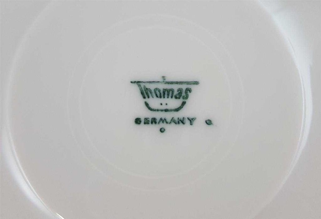 [4581391] Untertasse für Kaffee 14,3 cm Thomas Porzellan Rheinland Blaulüster gebraucht - gut Bild 3