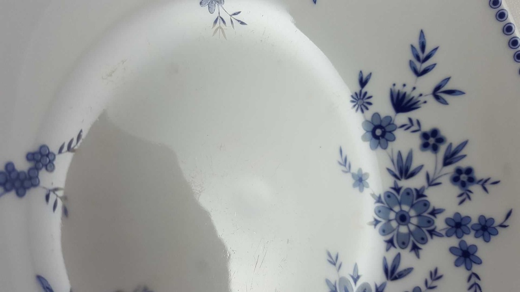 [45813910] Schüssel 18,5 cm Seltmann Weiden Doris Bayerisch Blau gebraucht - akzeptabel Bild 4