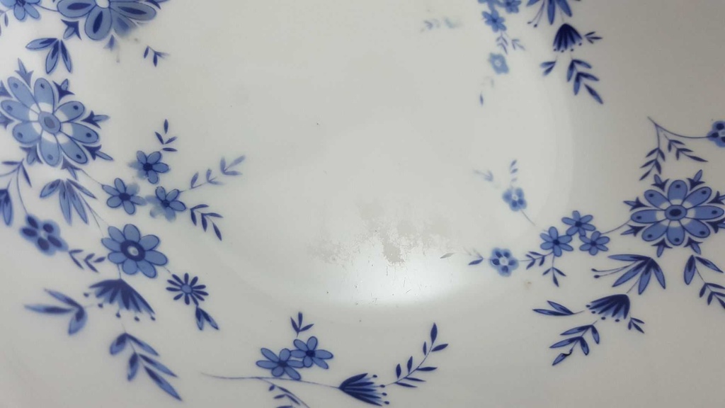 [45813911] Schüssel 22,8 cm Seltmann Weiden Doris Bayerisch Blau gebraucht - akzeptabel Bild 3