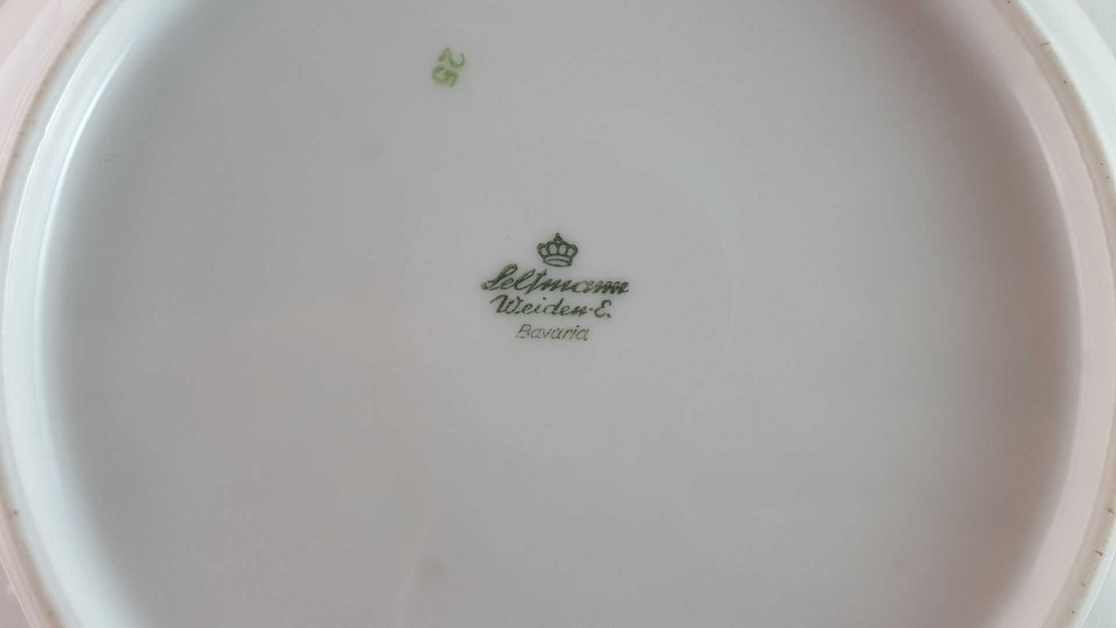 [45813911] Schüssel 22,8 cm Seltmann Weiden Doris Bayerisch Blau gebraucht - akzeptabel Bild 8