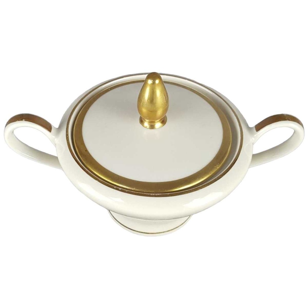 [458139141] Zuckerdose Goldrand Edelstein Bavaria 20298 gebraucht - gut Bild 2