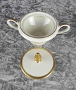 [458139141] Zuckerdose Goldrand Edelstein Bavaria 20298 gebraucht - gut Bild 3