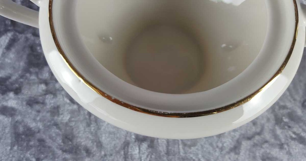 [458139141] Zuckerdose Goldrand Edelstein Bavaria 20298 gebraucht - gut Bild 6