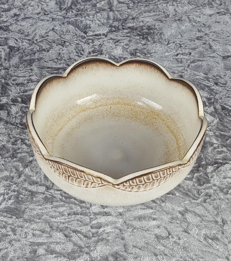 [458139142] Steinzeug Schüssel braun D 18,9 cm Bild 2
