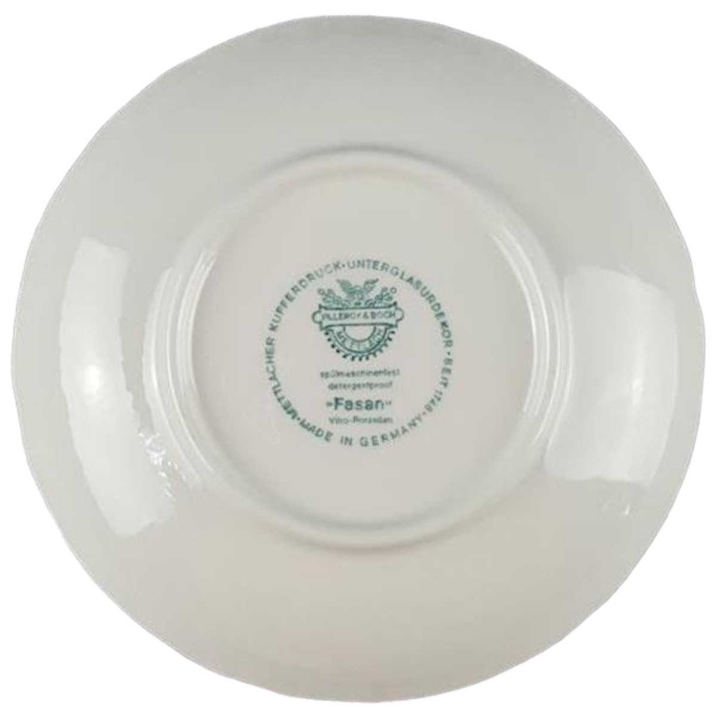 [458139146] Untertasse für Tee/Kaffee 13,8 cm Villeroy & Boch Fasan Grün gebraucht - akzeptabel Bild 2