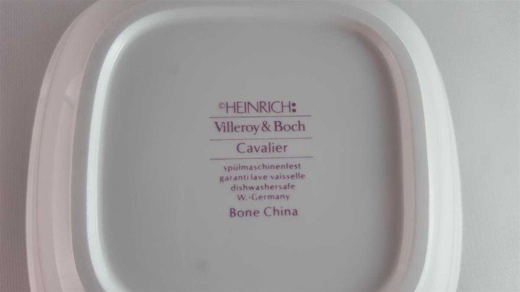 [45813915] Servierschüssel klein Villeroy & Boch Heinrich Cavalier gebraucht - sehr gut Bild 3