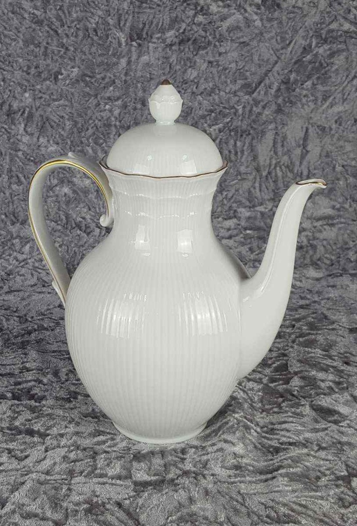 [458139152] Kaffeekanne 1,4 L AK Kaiser Porzellan Romantica San Remo Weiß gebraucht - gut Bild 3
