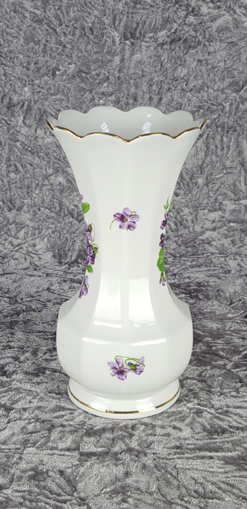 [2119048] Blumenvase Goldrand 21 cm Bareuther Waldsassen gebraucht - gut Bild 2