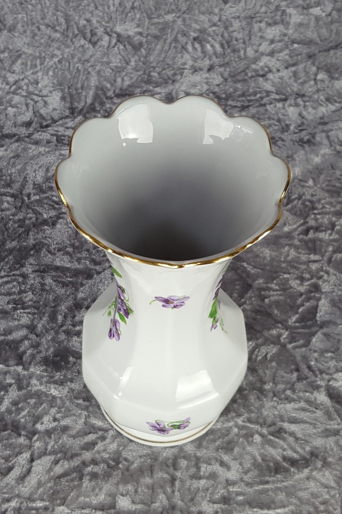 [2119048] Blumenvase Goldrand 21 cm Bareuther Waldsassen gebraucht - gut Bild 3