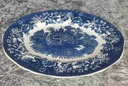 [458139158] Fleischplatte 35,3x28 cm Enoch Wedgwood Avon Cottage Blau gebraucht - gut Bild 3