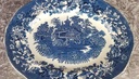 [458139158] Fleischplatte 35,3x28 cm Enoch Wedgwood Avon Cottage Blau gebraucht - gut Bild 4