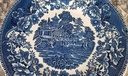 [458139160] Speiseteller Essteller 24,8 cm Enoch Wedgwood Avon Cottage Blau gebraucht - gut Bild 3