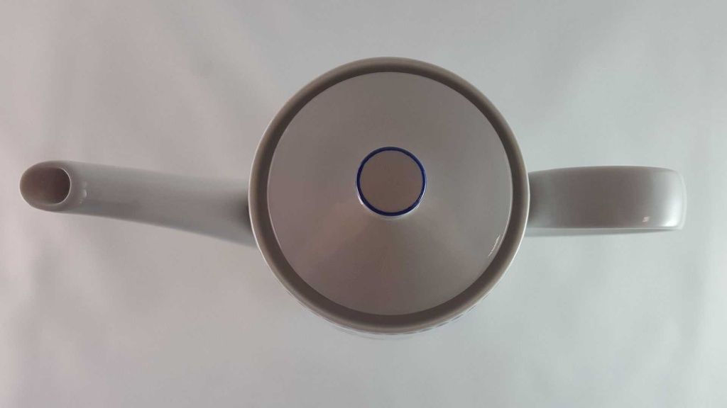 [45813917] Kaffeekanne 1,4 L Seltmann Weiden Doris Bayerisch Blau gebraucht - gut Bild 5