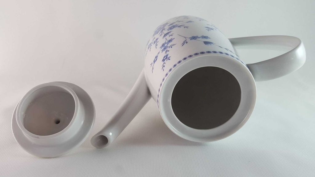 [45813917] Kaffeekanne 1,4 L Seltmann Weiden Doris Bayerisch Blau gebraucht - gut Bild 6