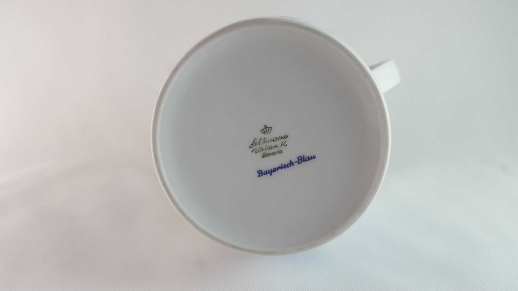 [45813917] Kaffeekanne 1,4 L Seltmann Weiden Doris Bayerisch Blau gebraucht - gut Bild 7