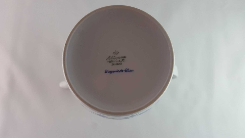 [45813918] Kaffeekanne ohne Deckel 1,4 L Seltmann Weiden Doris Bayerisch Blau gebraucht - sehr gut Bild 6
